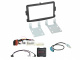 Installationssæt 2-DIN Dacia/Fiat/Nissan/Opel/Renault, sort Installationssæt 2-DIN Dacia/Fiat/Nissan/Opel/Renault, sort