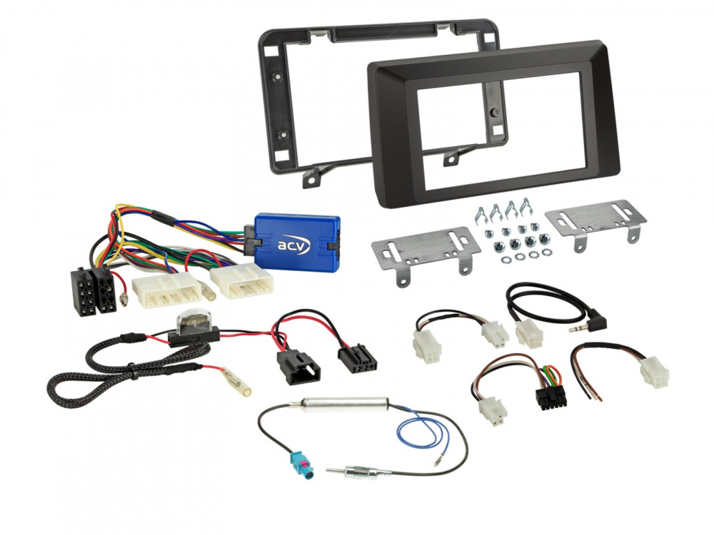 ACV installationssæt til Dacia Duster 2021-2024, 2-DIN