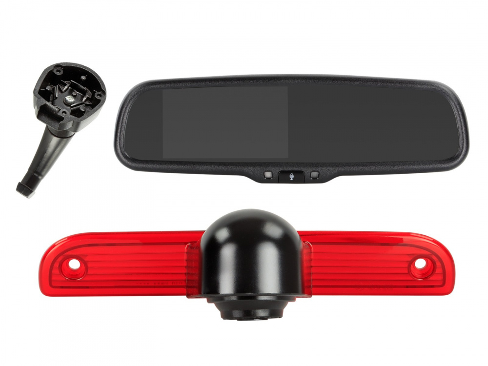 Bakkamera og monitor kit Citroen/Opel/Fiat/Peugeot