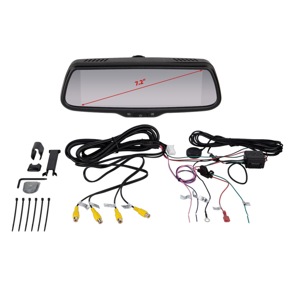 Bakkamera og monitor kit Mercedes/Renault