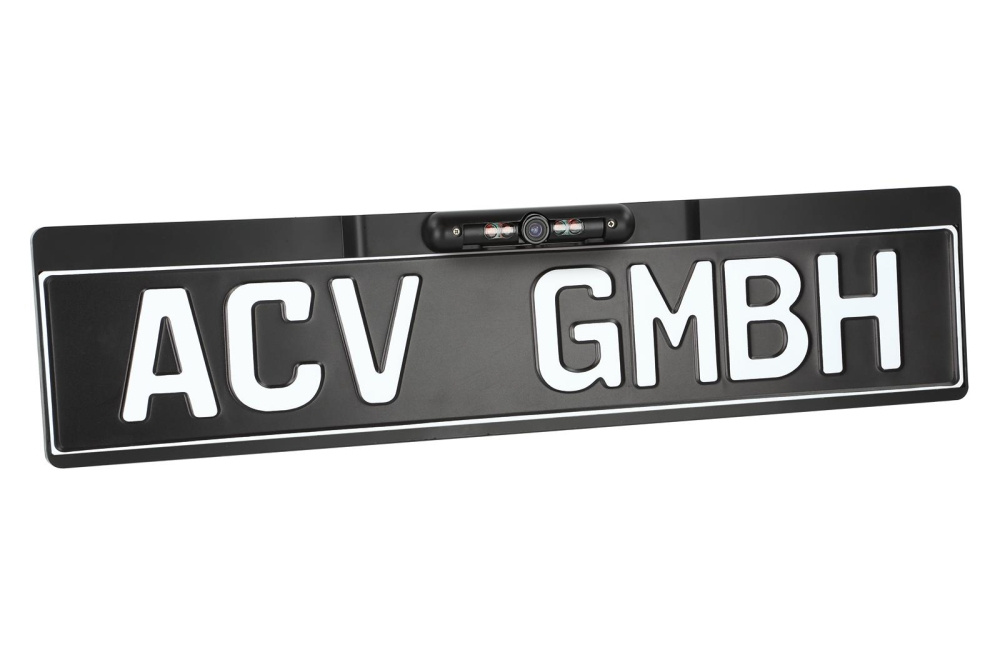 ACV Bagkamera med nummerpladeholder
