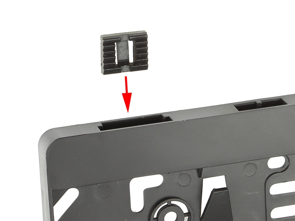 ACV Bagkamera med nummerpladeholder