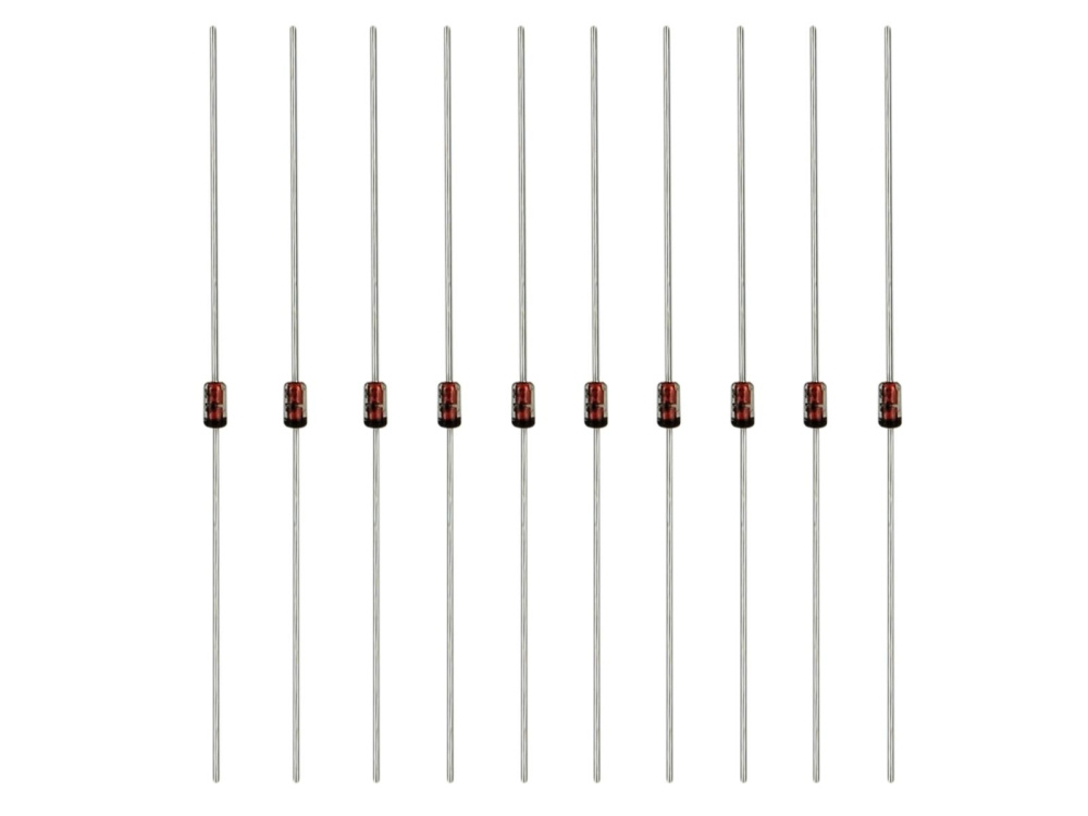 Blokeringsdiode/beskyttelsesdiode BAT43 Schottky 30V 10-pakke