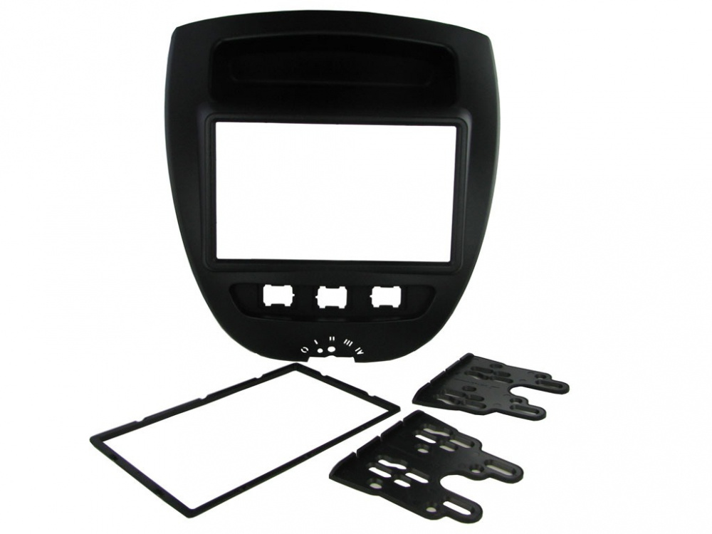 Monteringsram 2-DIN Citroen C1 2005-2014