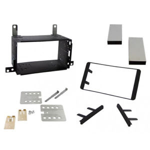 Monteringsram för dubbeldin-stereo till Subaru Justy