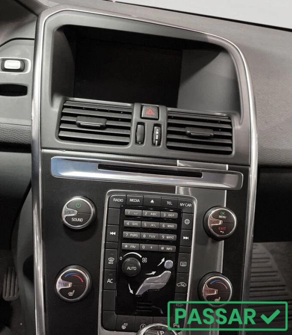 Installationskit Volvo XC60 2008-2017 dubbel-DIN, aktivt system