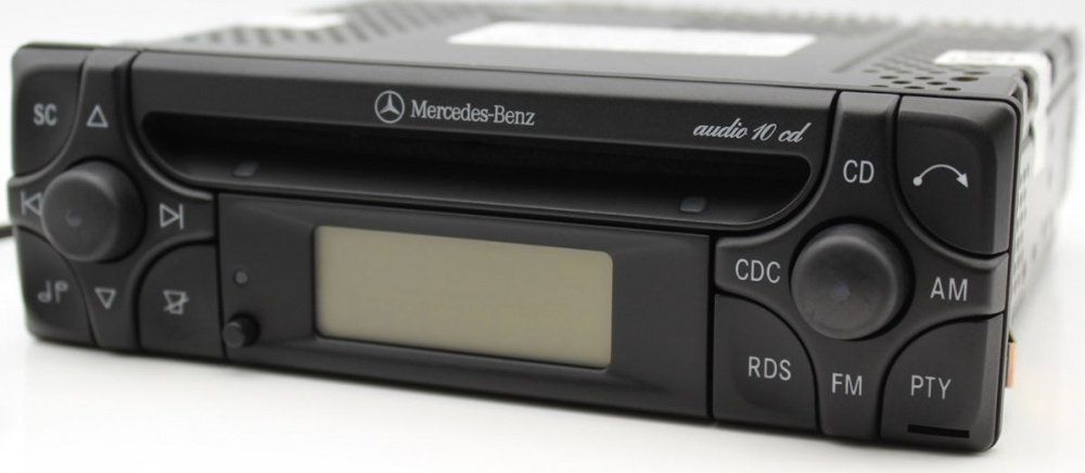 Rattstyrningskablage Mercedes C-klass/CLK, 10-polig Mini-ISO