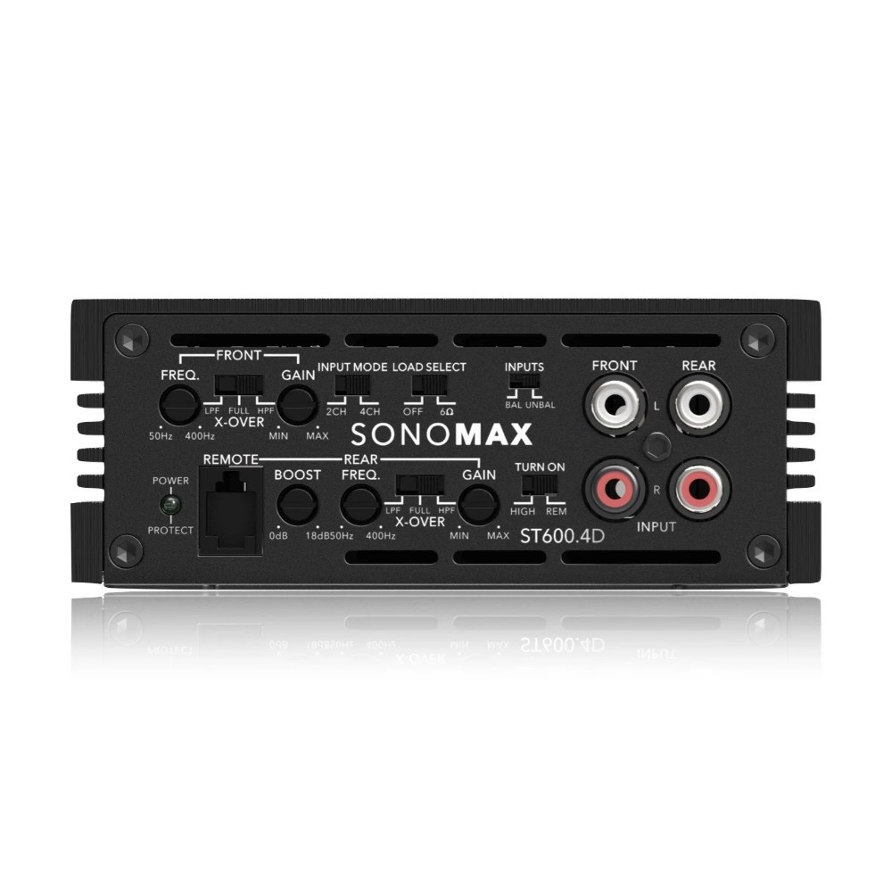 SONO Max MA600.4-24V, 4-kanals 24V-forstærker
