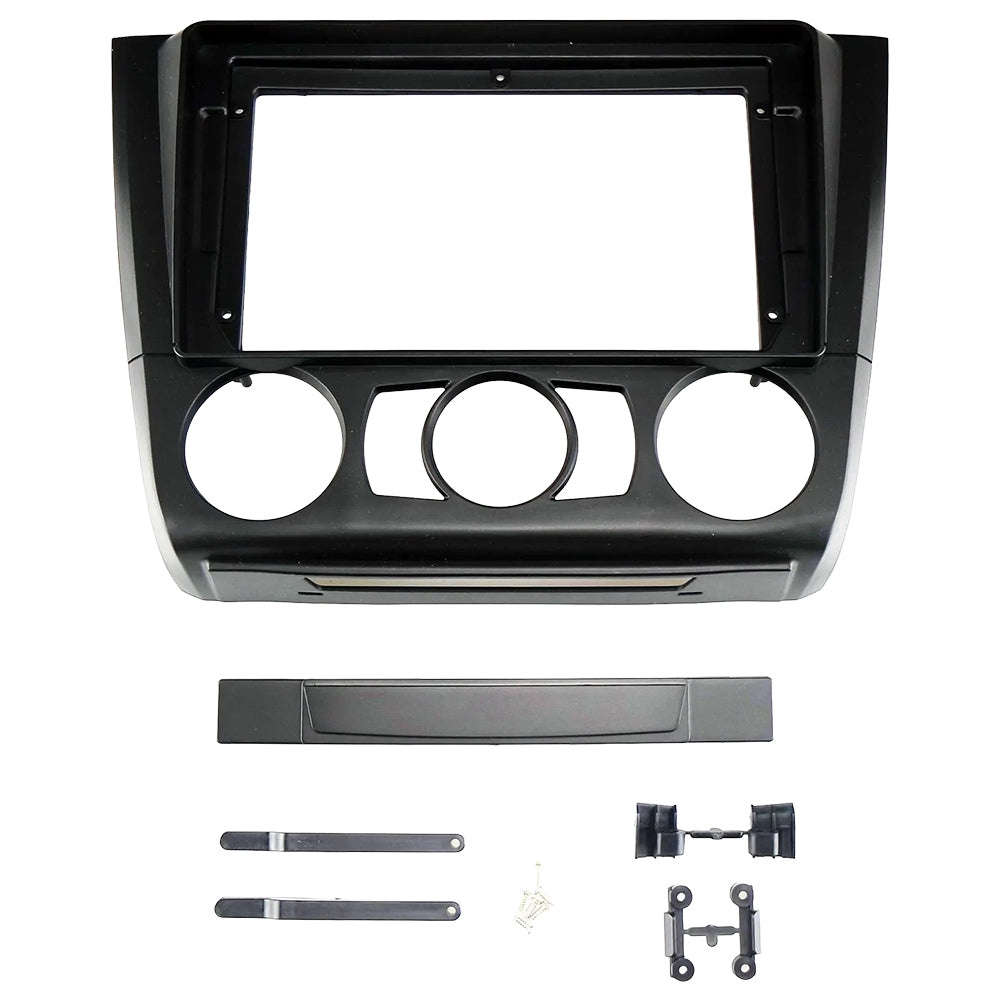 Auto-Connect installationskit til 9-tommers bilstereo, BMW 1-serie 2007-2014, manuel AC