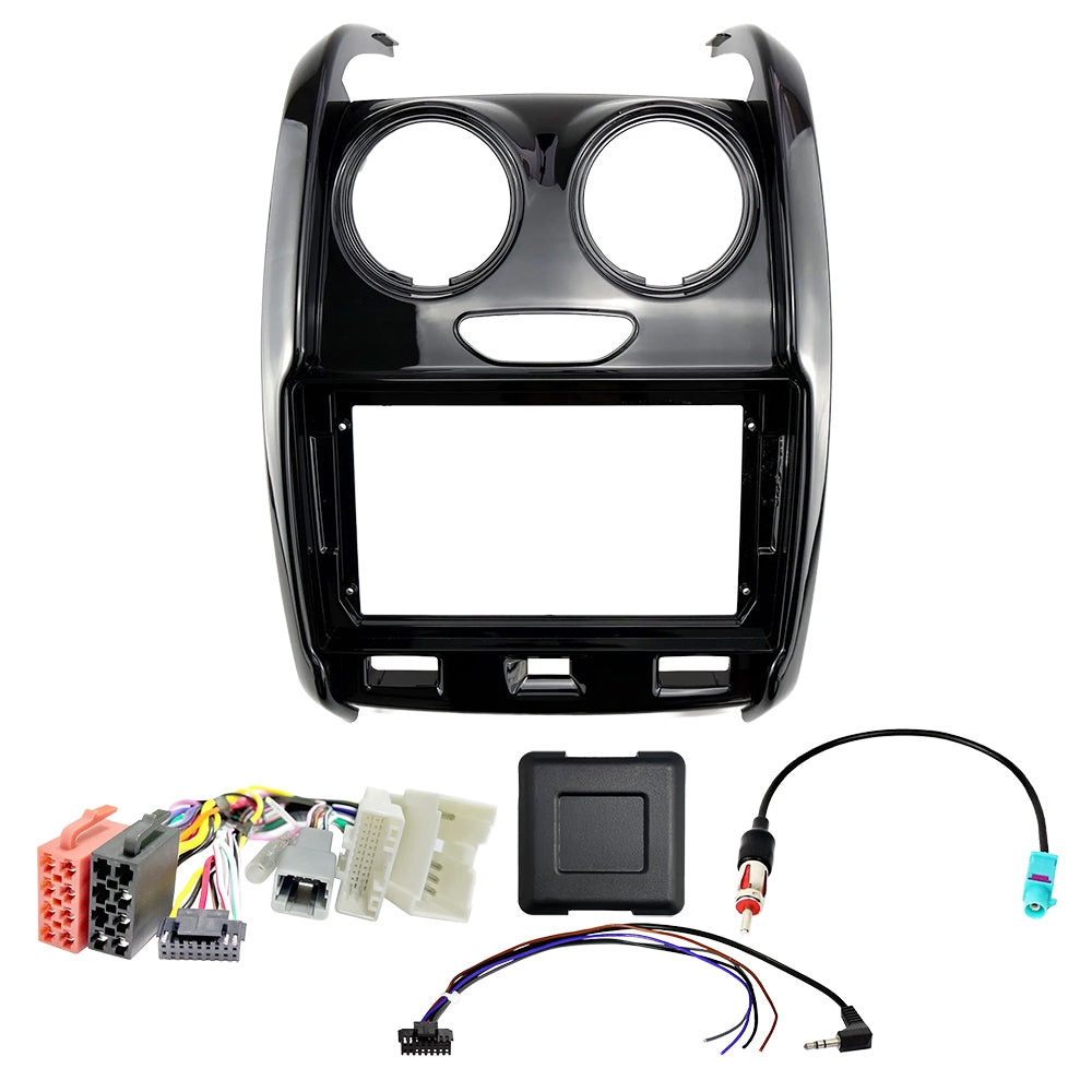 Auto-Connect installationskit til 9-tommers bilstereo, Dacia Duster HS Facelift 2014-2018