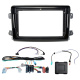 Auto-Connect installationskit til 9-tommers bilstereo, Fiat Ducato 2021-, Jumper, Relay, Movano og Boxer Auto-Connect installationskit til 9-tommers bilstereo, Fiat Ducato 2021-, Jumper, Relay, Movano og Boxer