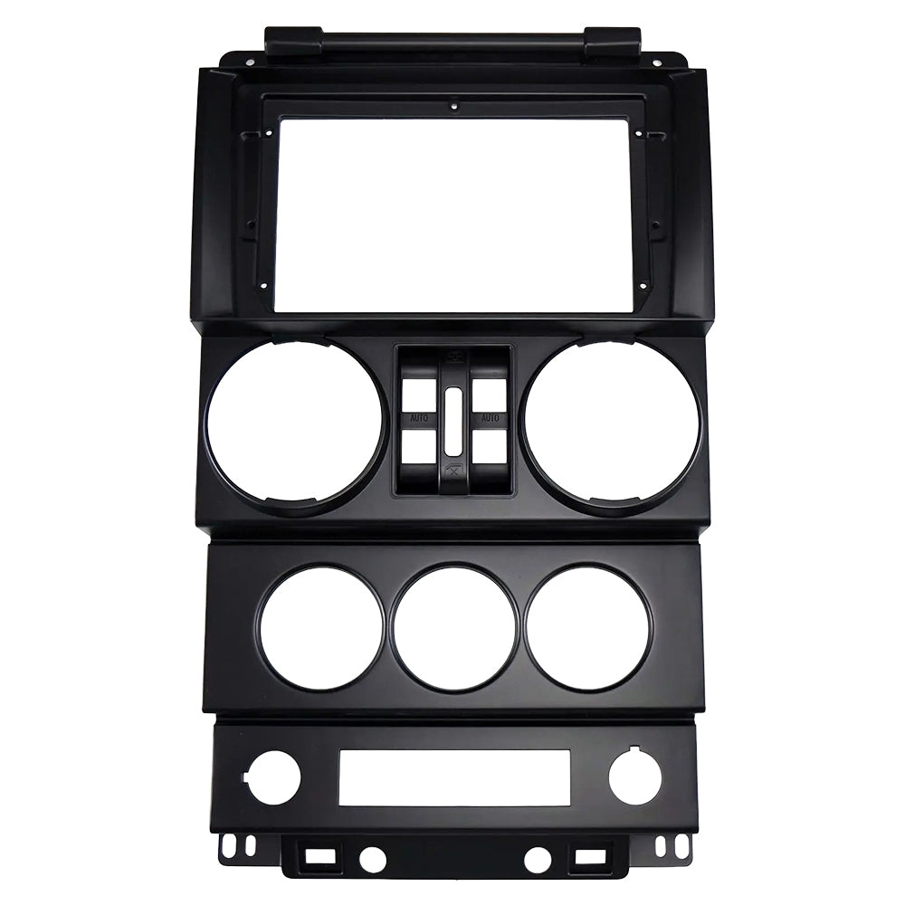 Auto-Connect installationskit til 9-tommers bilstereo, Jeep Wrangler 4-dørs 2007-2010