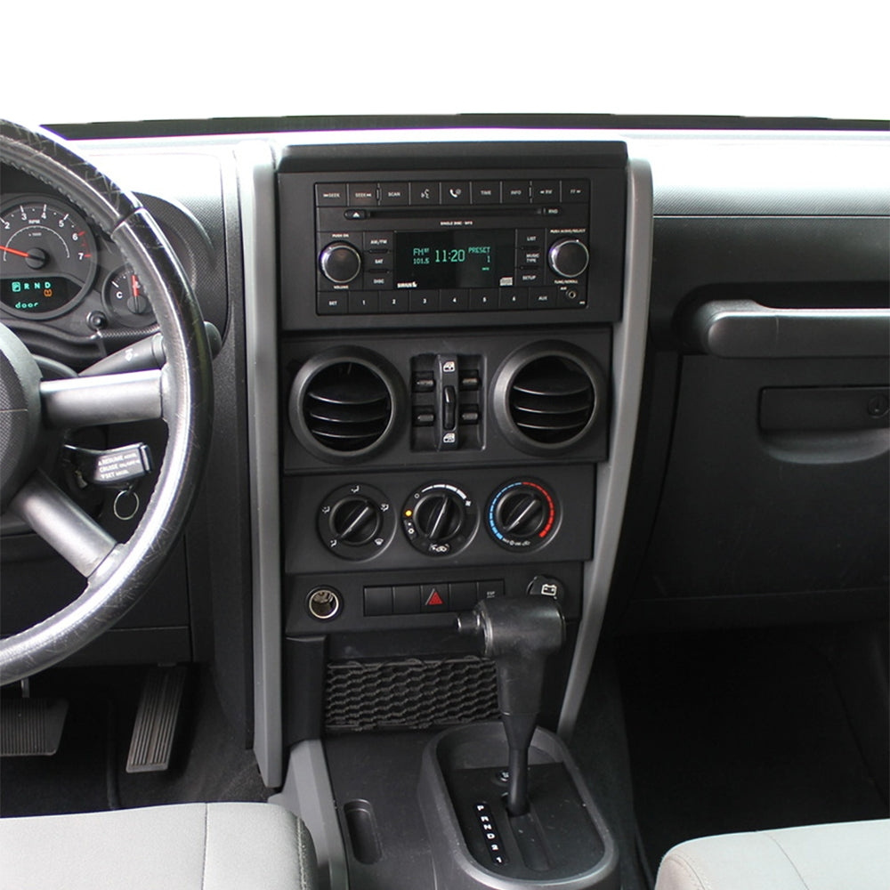 Auto-Connect installationskit til 9-tommers bilstereo, Jeep Wrangler 4-dørs 2007-2010