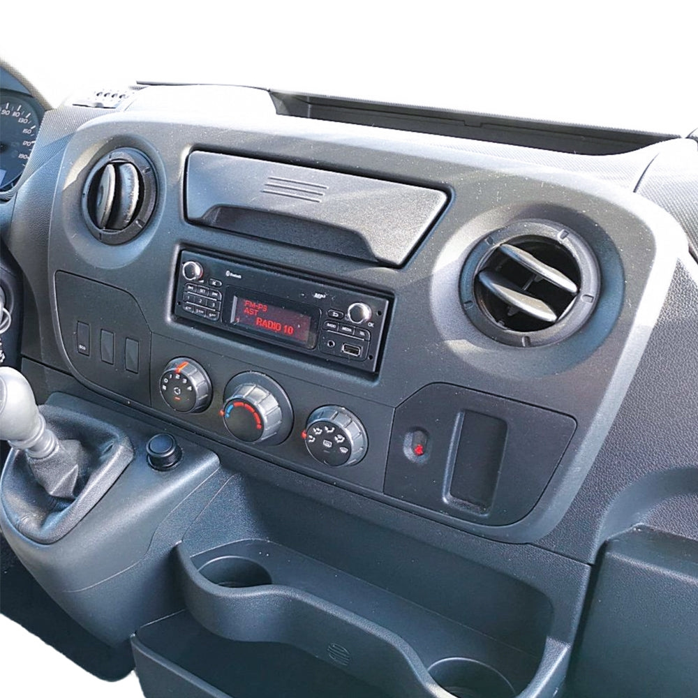 Auto-Connect installationskit til 9/10.1-tommers bilstereo, Nissan NV400, Opel Movano og Renault Master