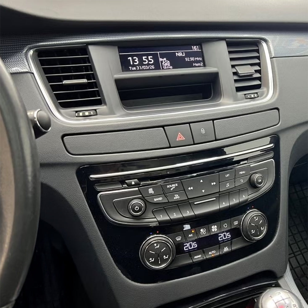 Auto-Connect installationskit til 9-tommers bilstereo, Peugeot 508 2010-2018