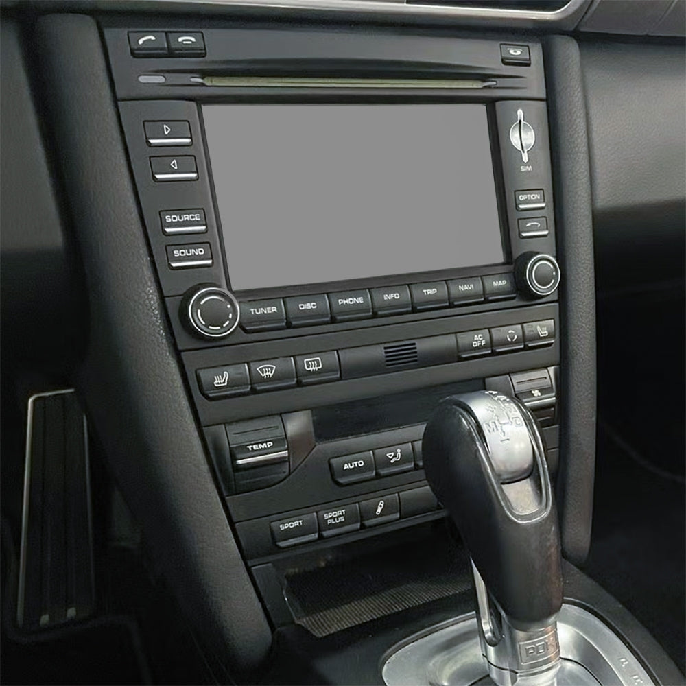 Auto-Connect installationskit til 9-tommers bilstereo, Porsche Boxster/Cayman 987 2005-2009