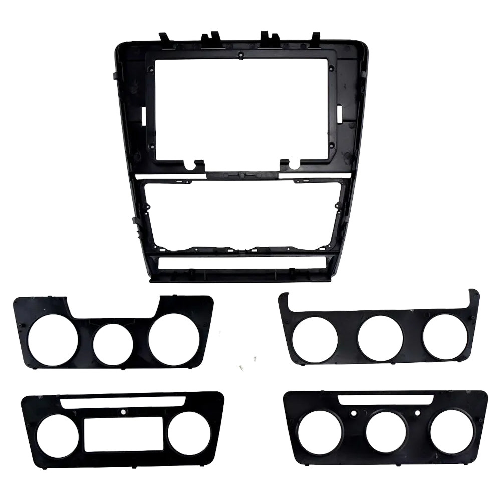 Auto-Connect installationskit til 9/10.1-tommers bilstereo, Skoda Octavia 1Z 2004-2013
