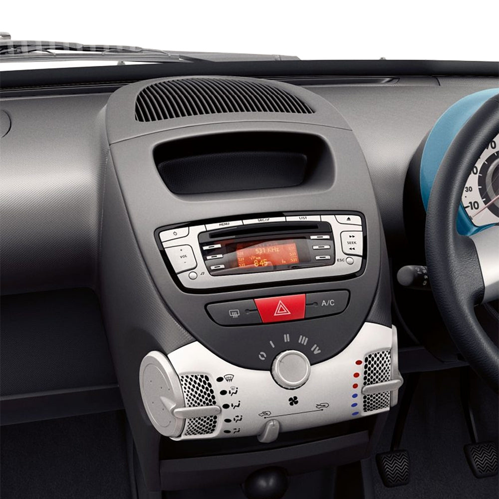 Auto-Connect installationskit til 9-tommers bilstereo, Toyota Aygo, Citroën C1 og Peugeot 107