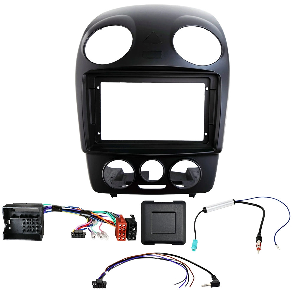 Auto-Connect installationskit til 9-tommers bilstereo, Volkswagen Beetle 2006-2010
