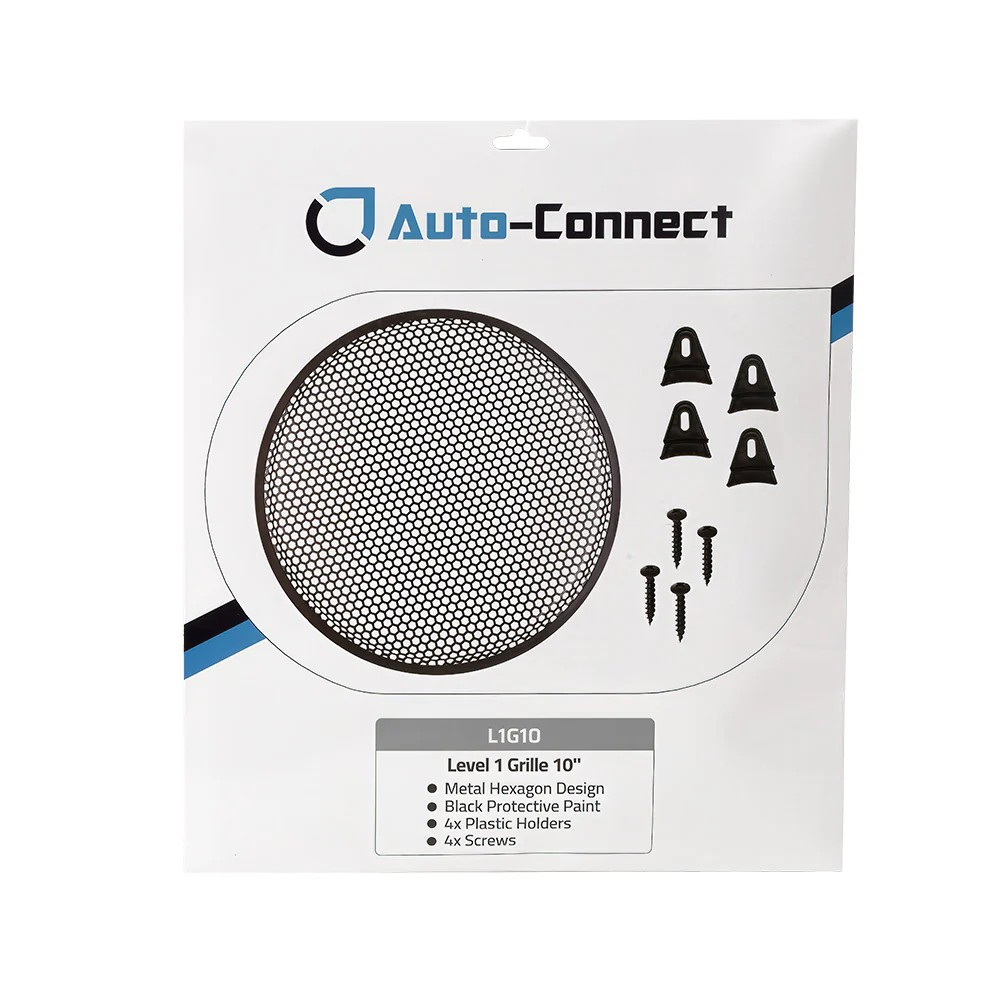 Auto-Connect Hexagon højttalergitter, 10 tommer