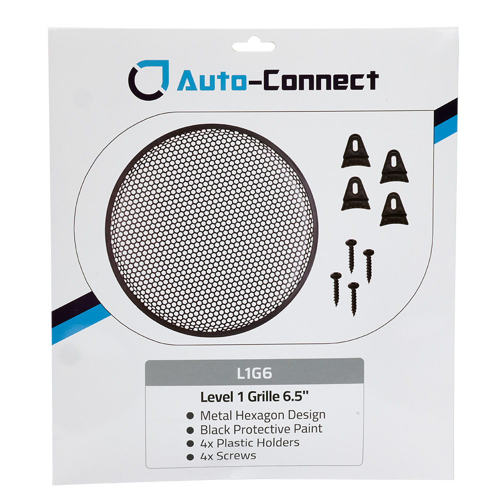 Auto-Connect Hexagon højttalergitter, 6.5 tommer