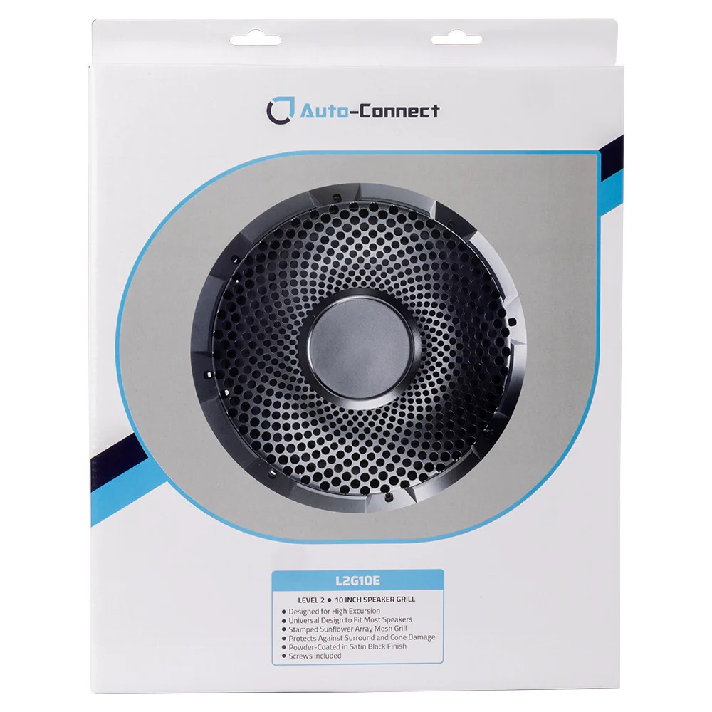 Auto-Connect L2G10E High Excursion Grill, 10 tommer højttalergitter