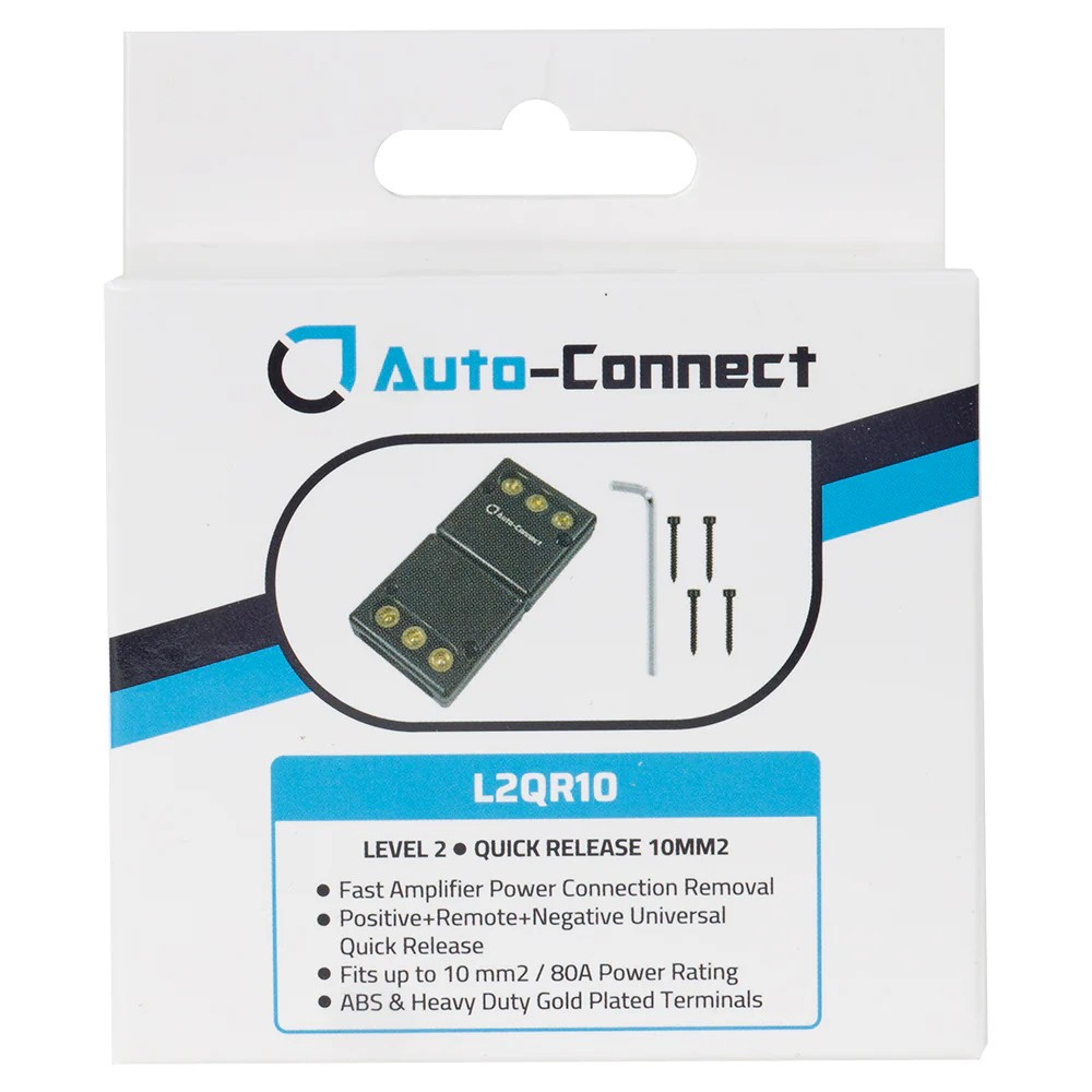Auto-Connect hurtigkontakt, 10mm²