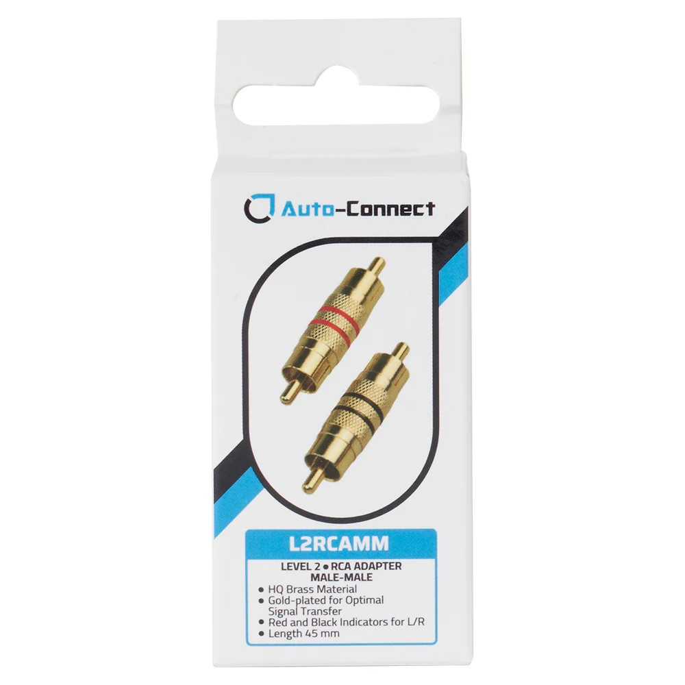 Auto-Connect RCA-adapter, han-han