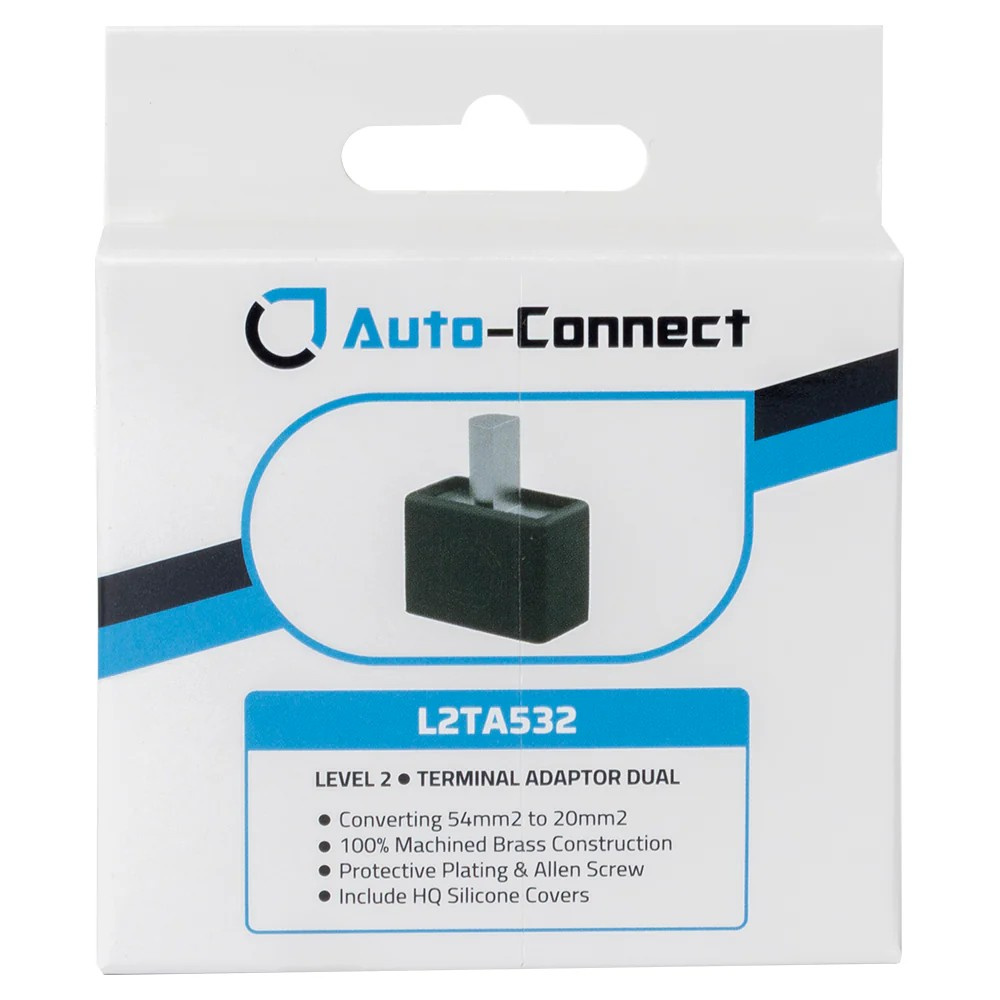 Auto-Connect Terminaladapter, Dual Input, 2x50mm²