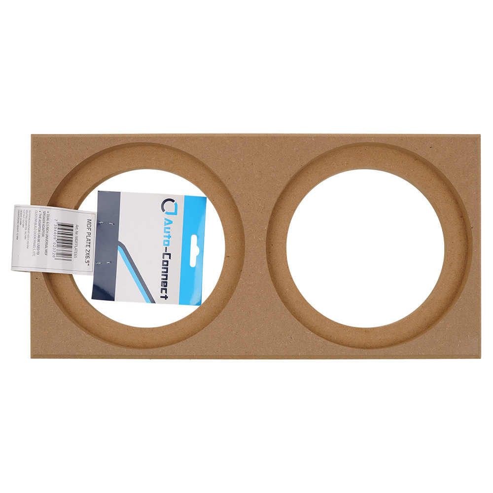 MDF-monteringsplade, 2x6.5 tommer