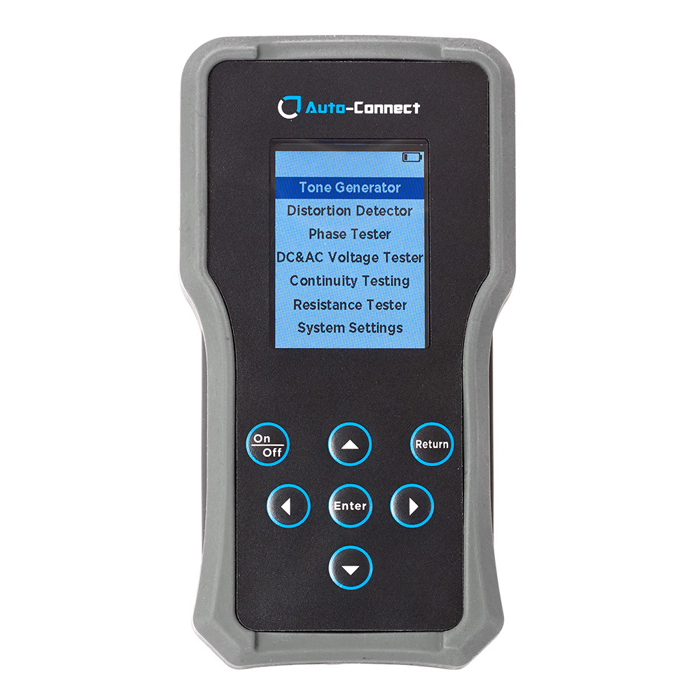 Auto-Connect MFAST, test- og måleværktøj af kabler og lyd