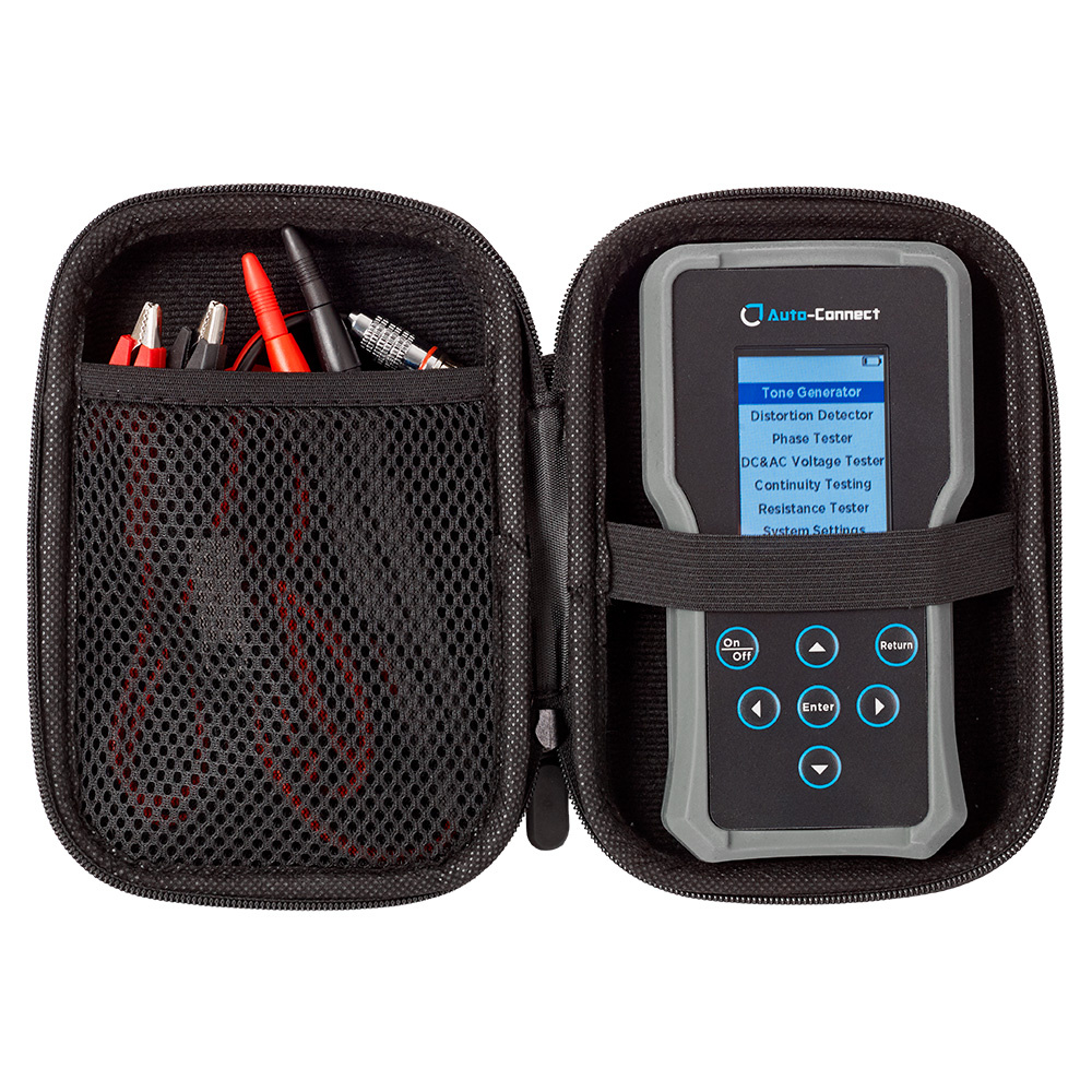 Auto-Connect MFAST, test- og måleværktøj af kabler og lyd