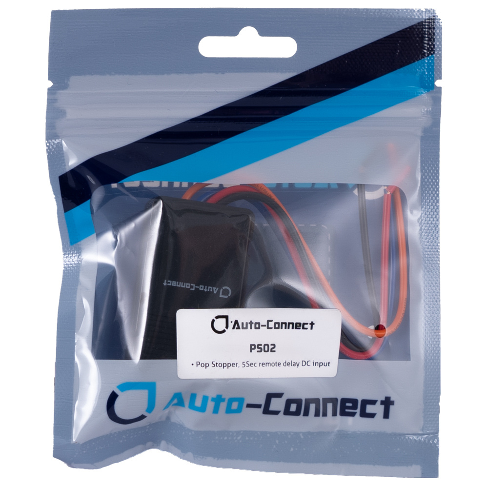 Auto-Connect Pop Stopper 02, eliminerer på- og afslagslyd