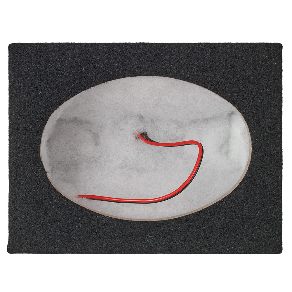 Auto-Connect 6x9 tom højtalerkasse, lukket