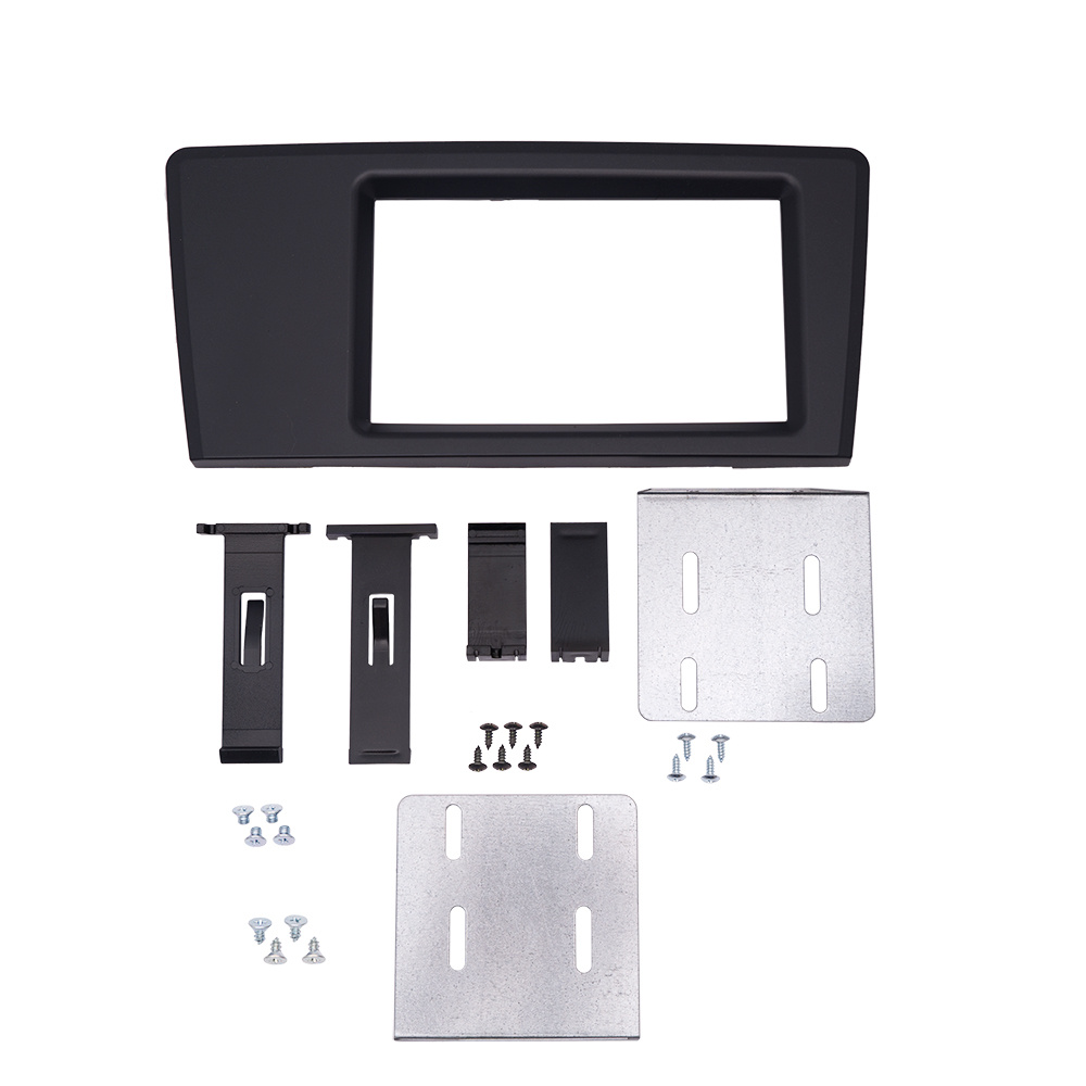 Stereoram dobbelt-DIN til Volvo V70 2000-2004, mørkegrå