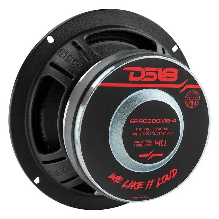 DS18 PRO-X6.4BM, 6.5 tommer midbass, stk