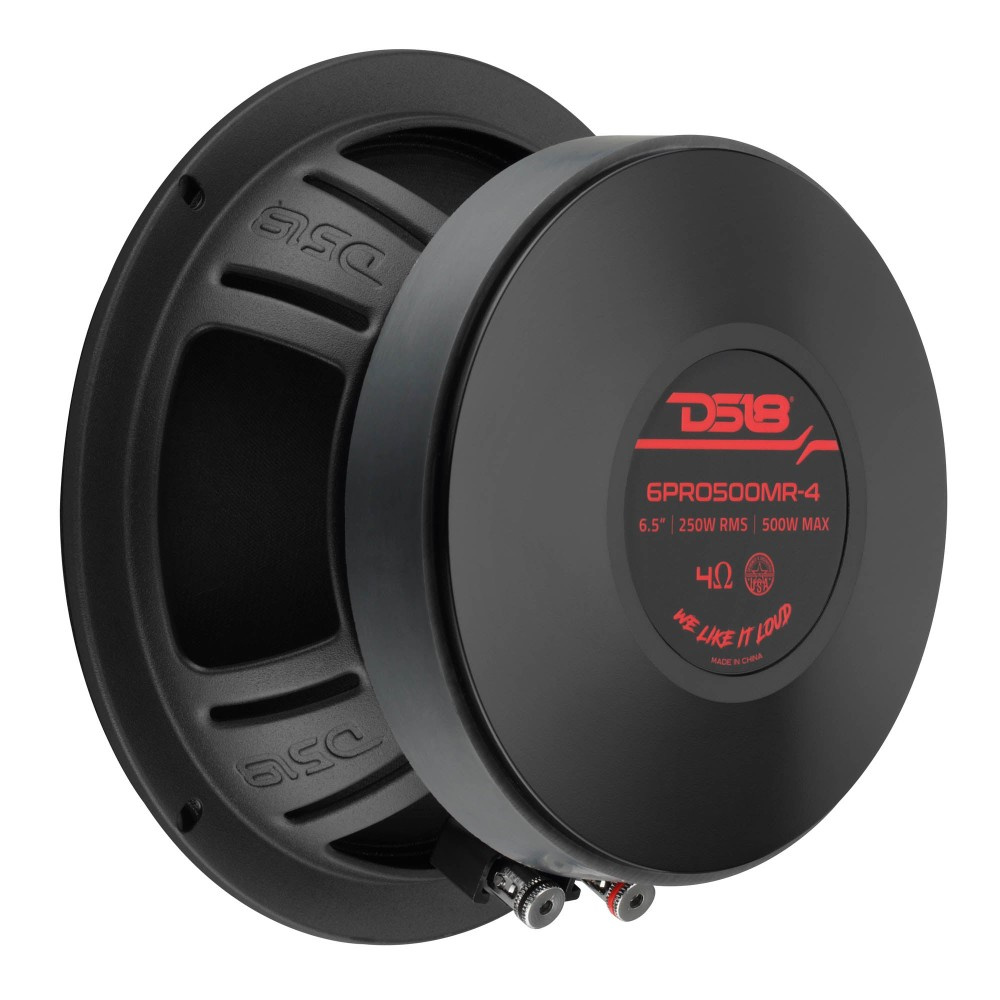 DS18 6PRO500MR-4 6,5-tommers midbas/mellemtone, stk.