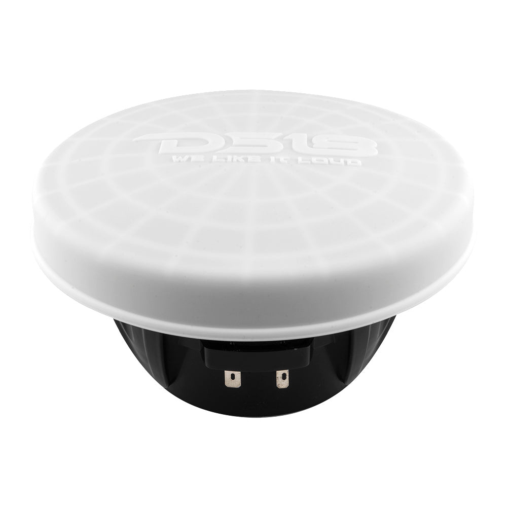 DS18 CS-6/WH, silikonskærm til 6.5 tommers højttaler, hvid