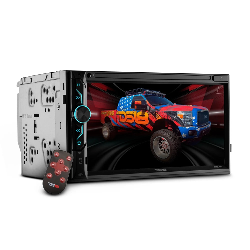 DS18 DDX6.9, bilstereo med CD/DVD, Bluetooth og USB