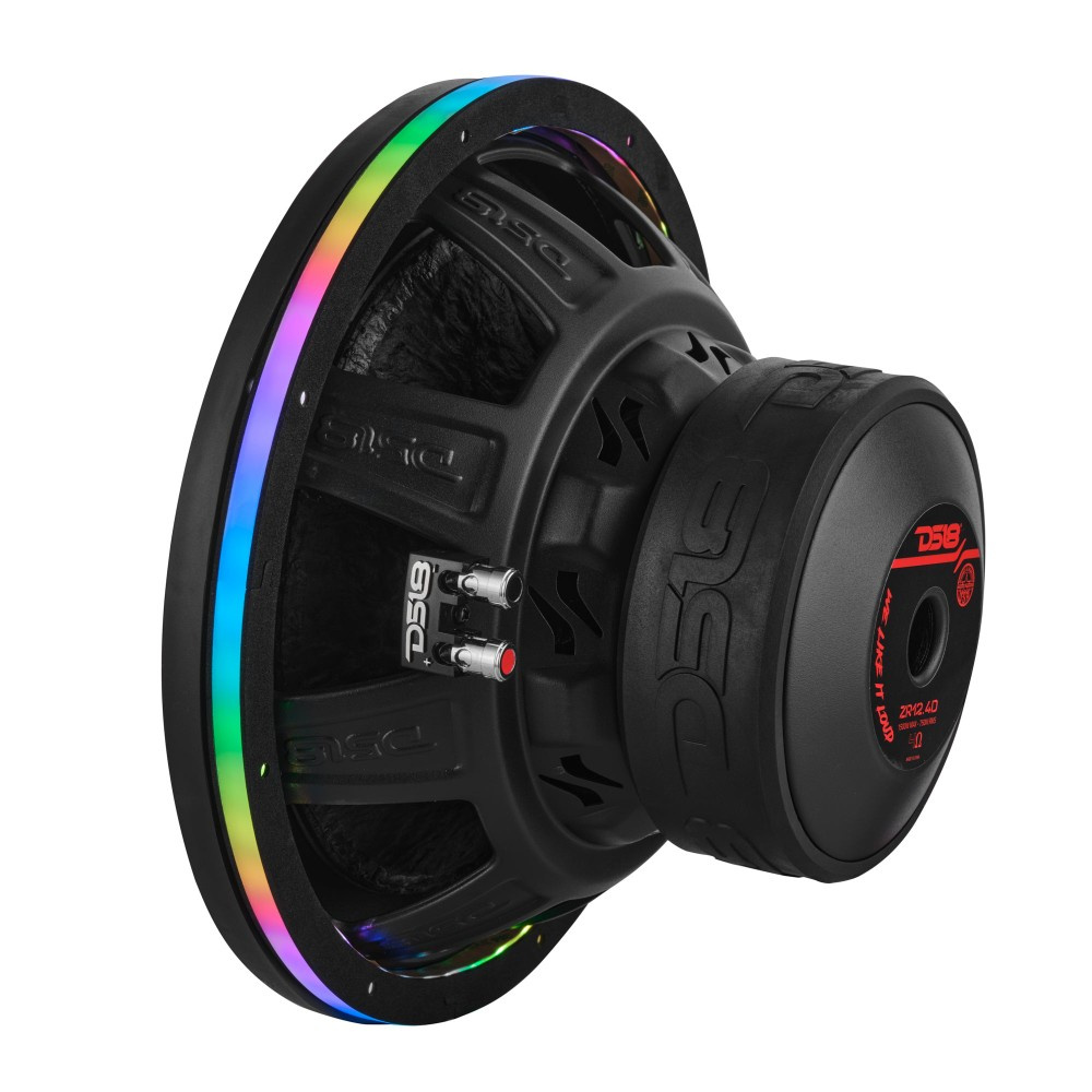 DS18 DLRING12, 12-tommer digital RGB LED-ring til højttalere/basar