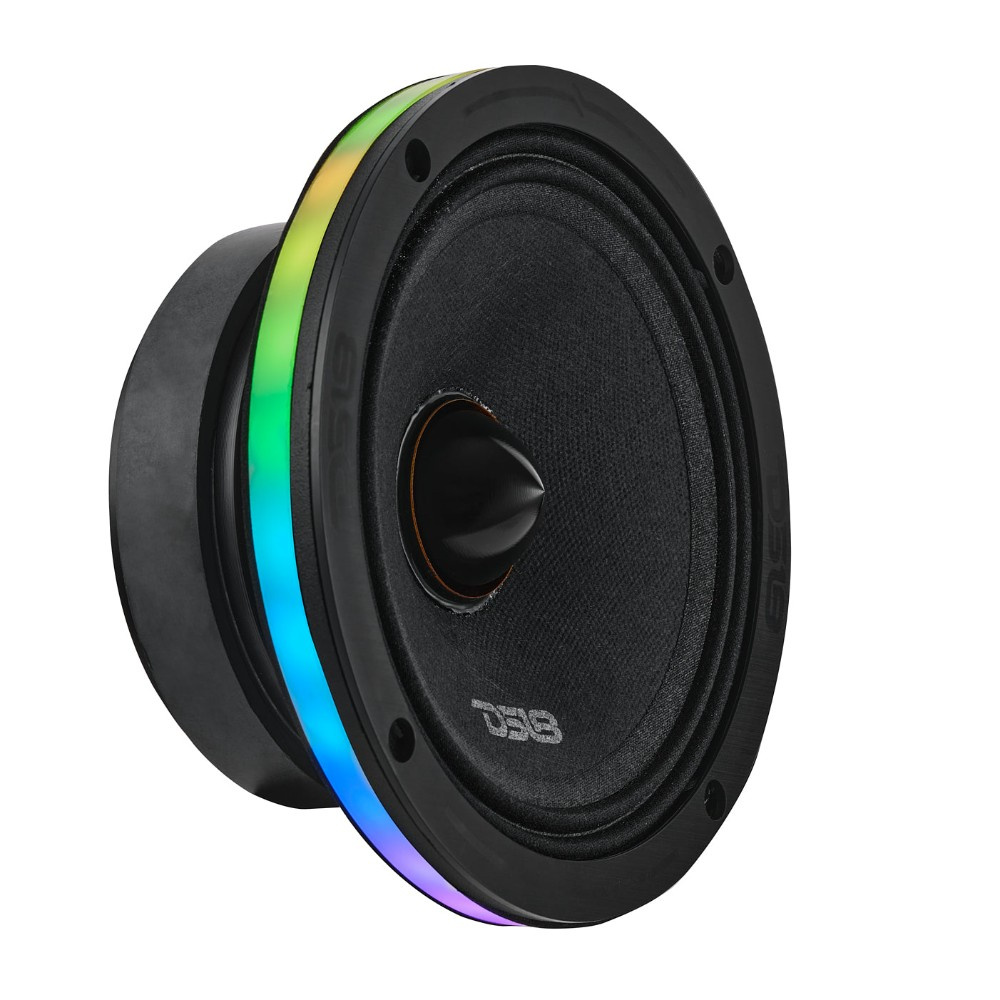 DS18 DLRING6, 6,5-tommers digital RGB LED-ring til højttalere/baser