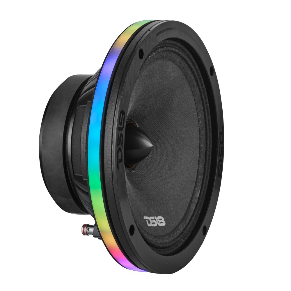 DS18 DLRING8, 8-tommers digital RGB LED-ring til højttalere/baser