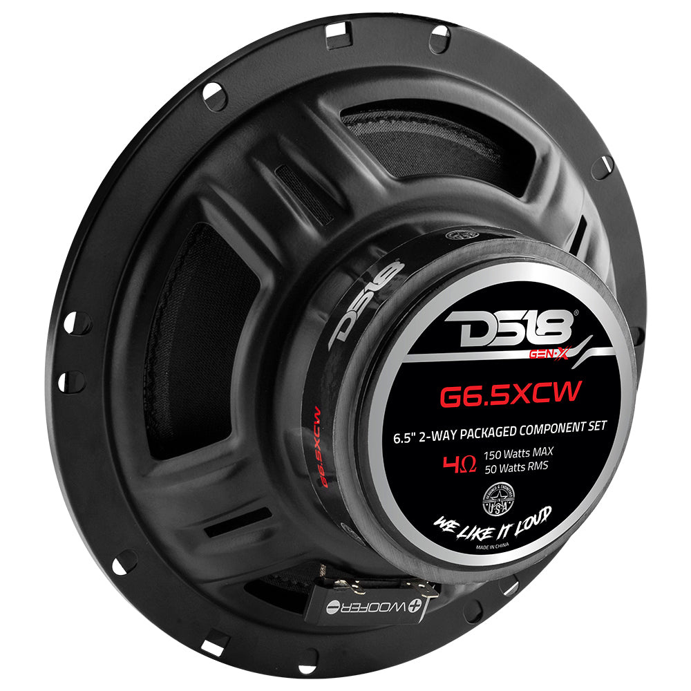 DS18 G6.5XC,6.5 tommers kitsystem