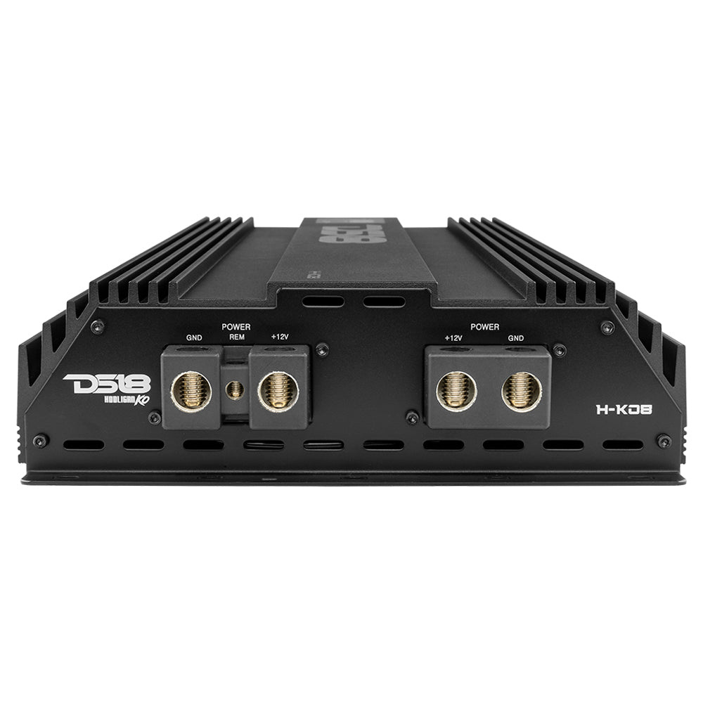 DS18 H-KO8, strømstærk monoblock med voltmåler