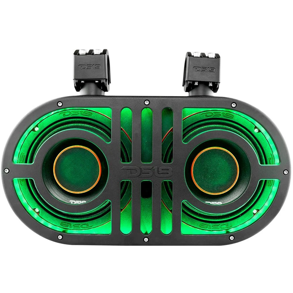 DS18 JVOCE8, 2x8 tommer vejrbestandig soundbar med LED