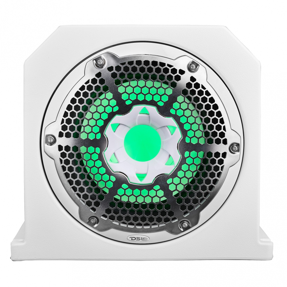 DS18 NXL-10SUBLD/W, 10 tommer marin basreflektor med RGB LED-belysning, hvid