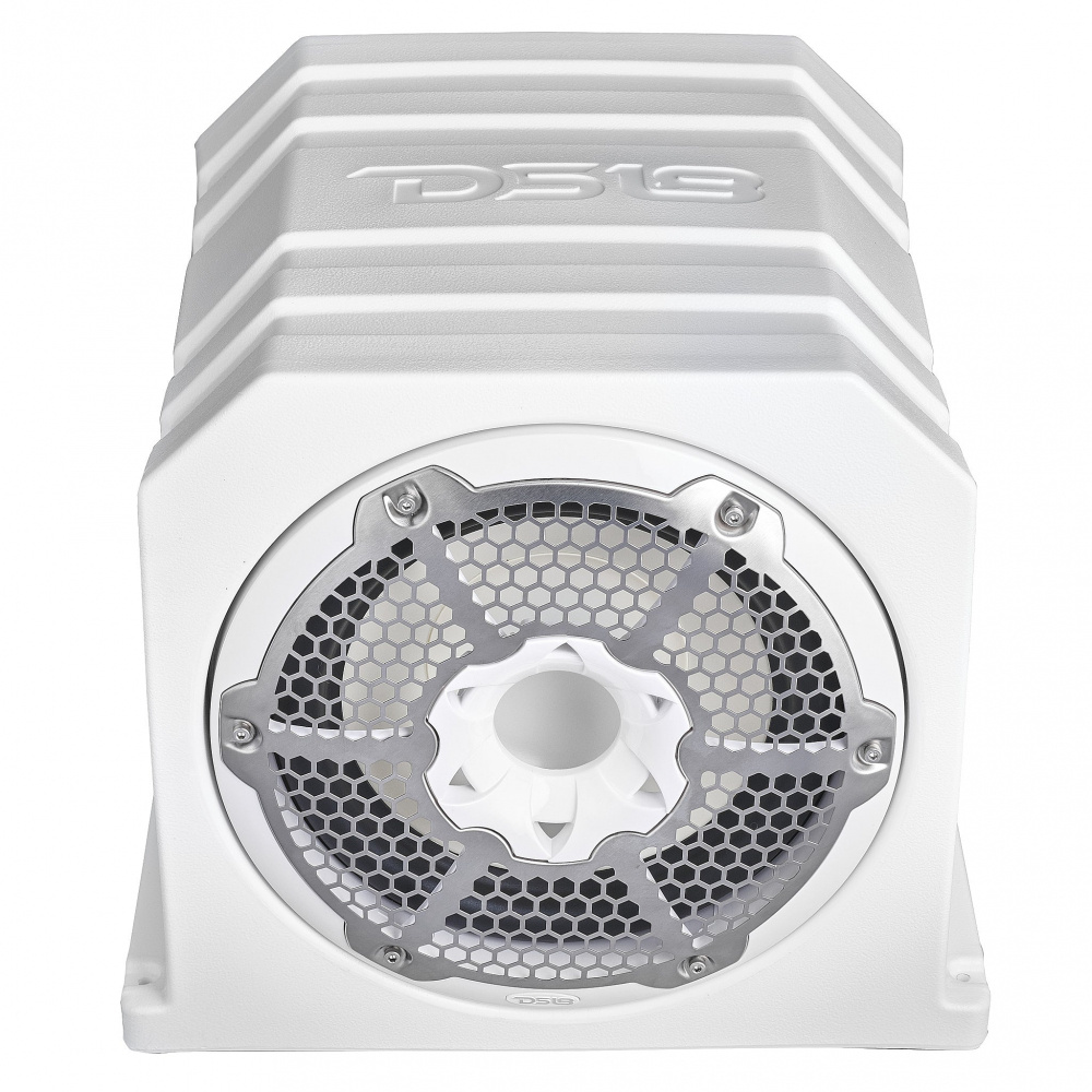 DS18 NXL-10SUBLD/W, 10 tommer marin basreflektor med RGB LED-belysning, hvid