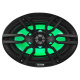 DS18 NXL-69/BK, sorte 6x9-tommer marinehøjttalere med LED, par DS18 NXL-69/BK, sorte 6x9-tommer marinehøjttalere med LED, par