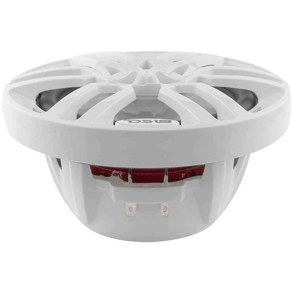 DS18 NXL-6, hvide 6.5 tommer marinehøjttalere med LED, par