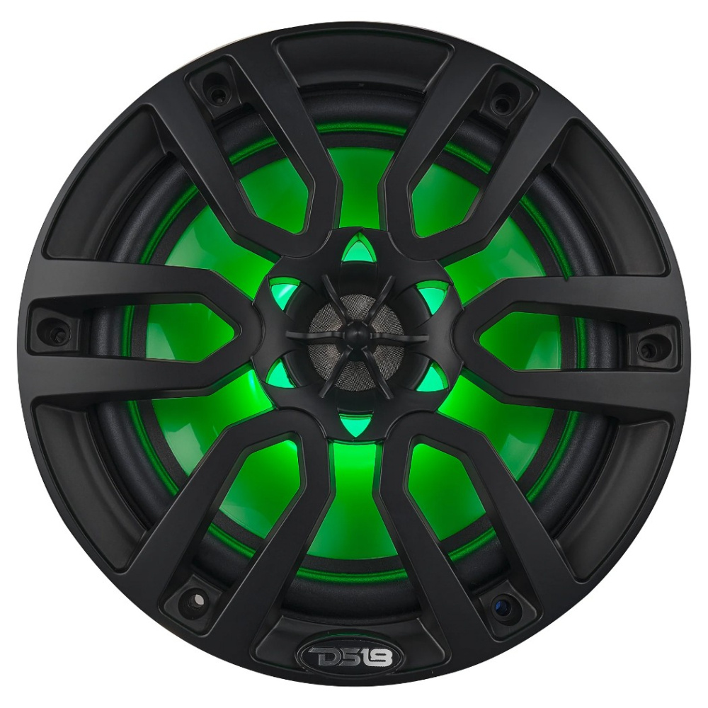 DS18 NXL-8/BK, sorte 8-tommer marinhøjttalere med LED, par